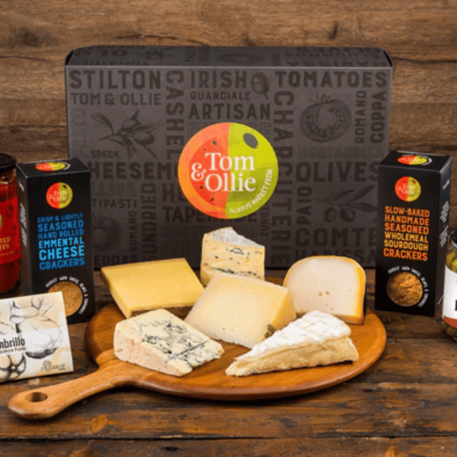 Tom and Ollie -  Continental Cheese Hamper